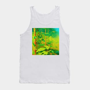 Misty Tropical Forest Tank Top